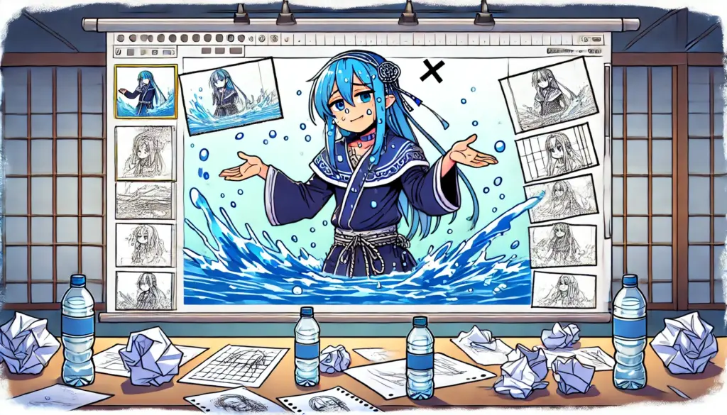 水属性の魔法使い 漫画 酷い