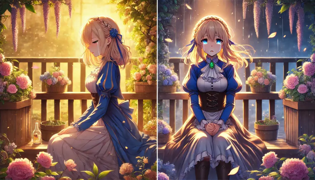 ヴァイオレットエヴァー ガーデン 泣けない8