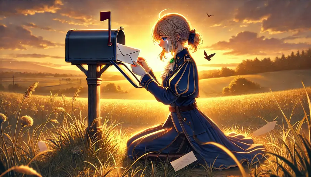 ヴァイオレットエヴァー ガーデン 泣けない9