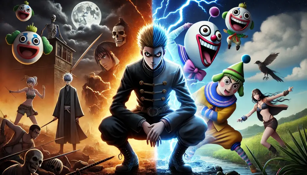 呪術廻戦 ボーボボ 比較
13